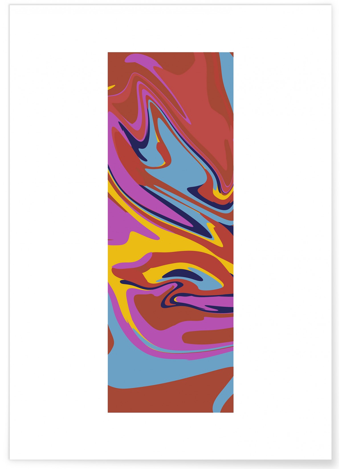 Affiche Abstract Pop Color, L'AFFICHERIE