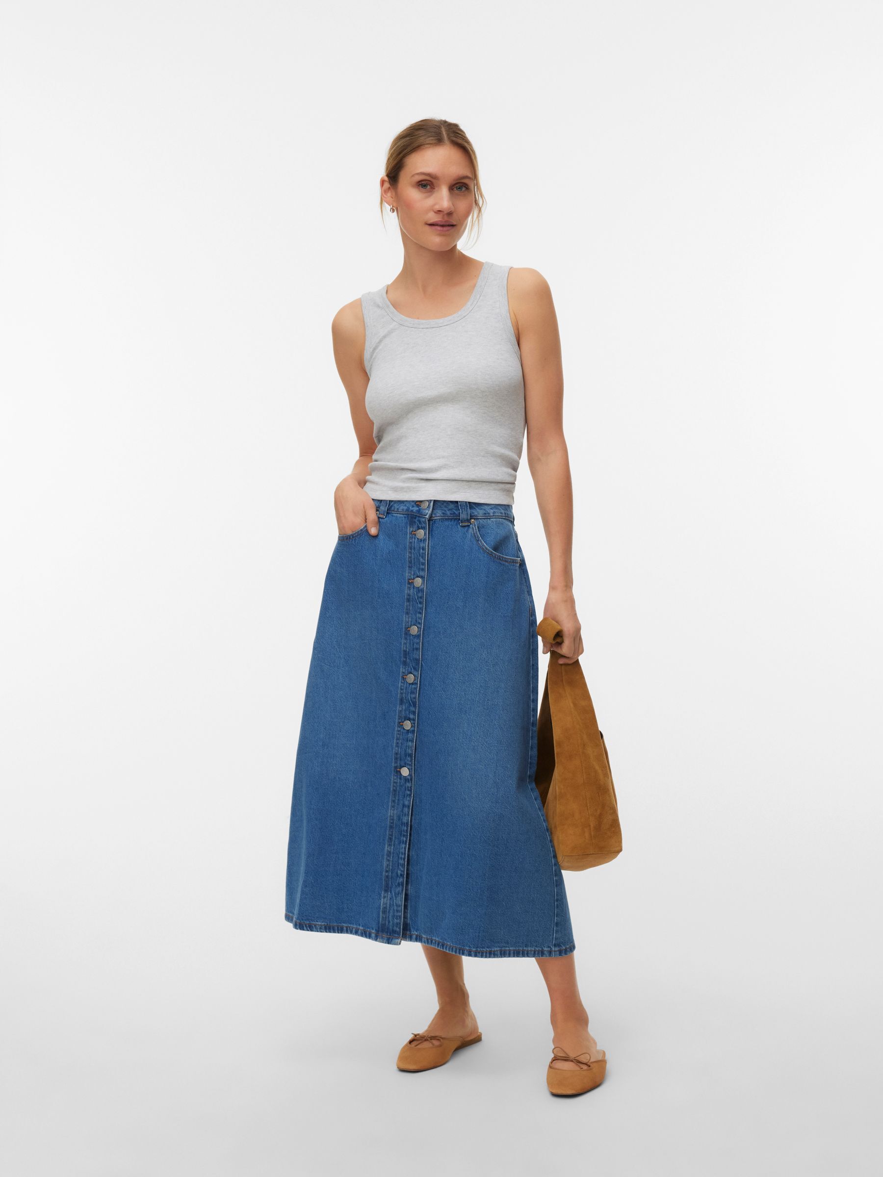 Jupe En Denim, VERO MODA