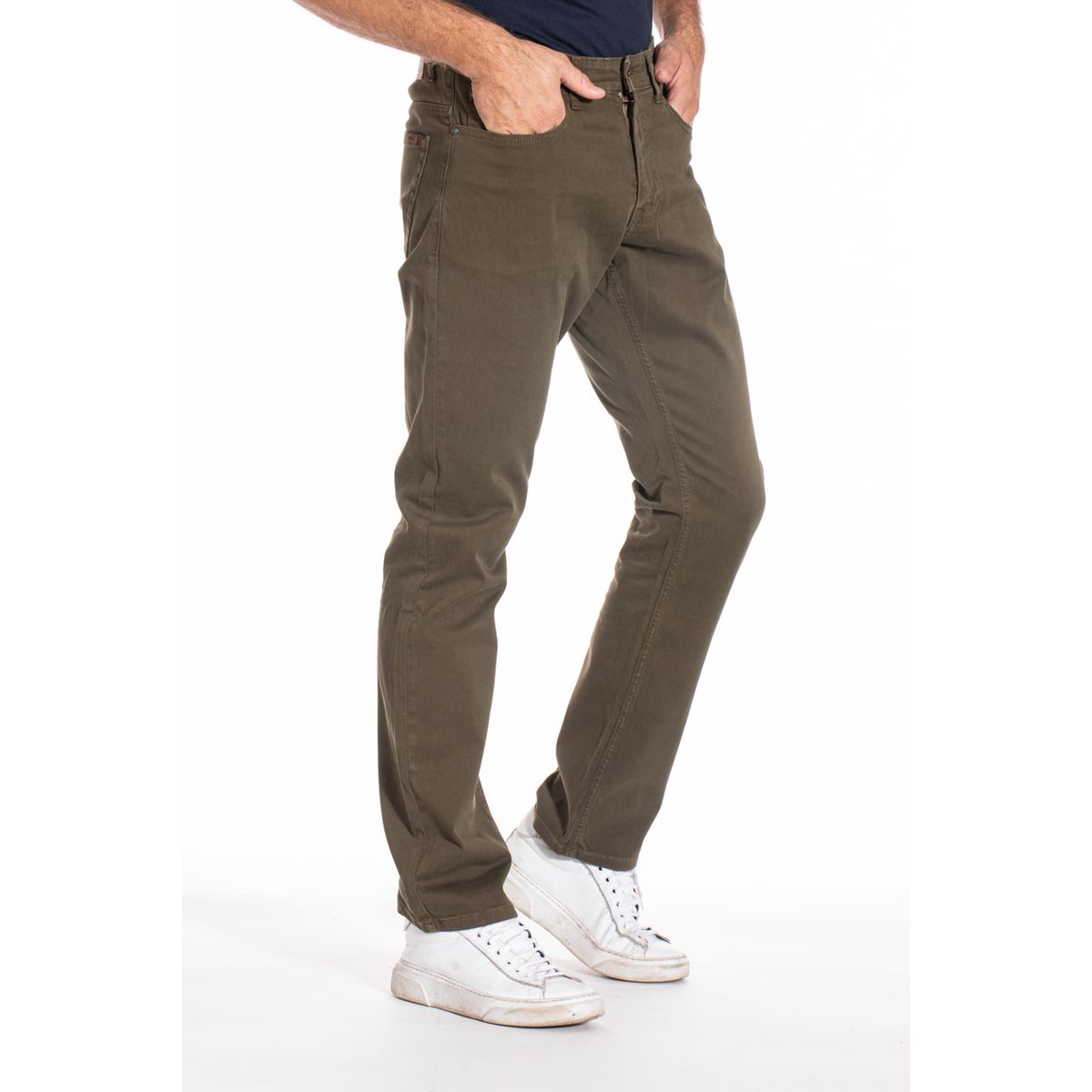 Jean vert homme La Redoute