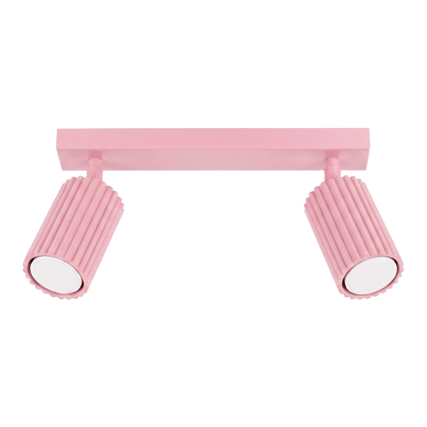 Plafonnier Aluminium Rose GU10 1 Karbon, EDEN
