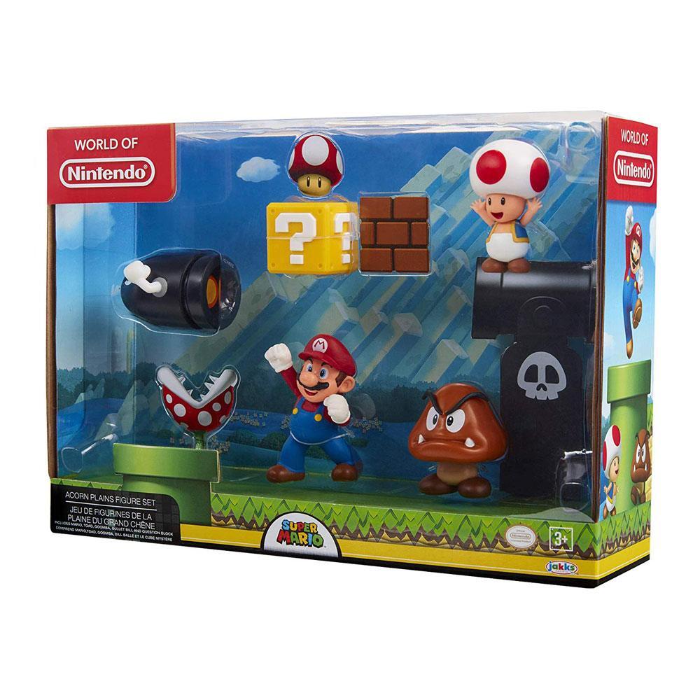 Figurines - Super Mario - Coffret 5 Figurines, JAKKS PACIFIC