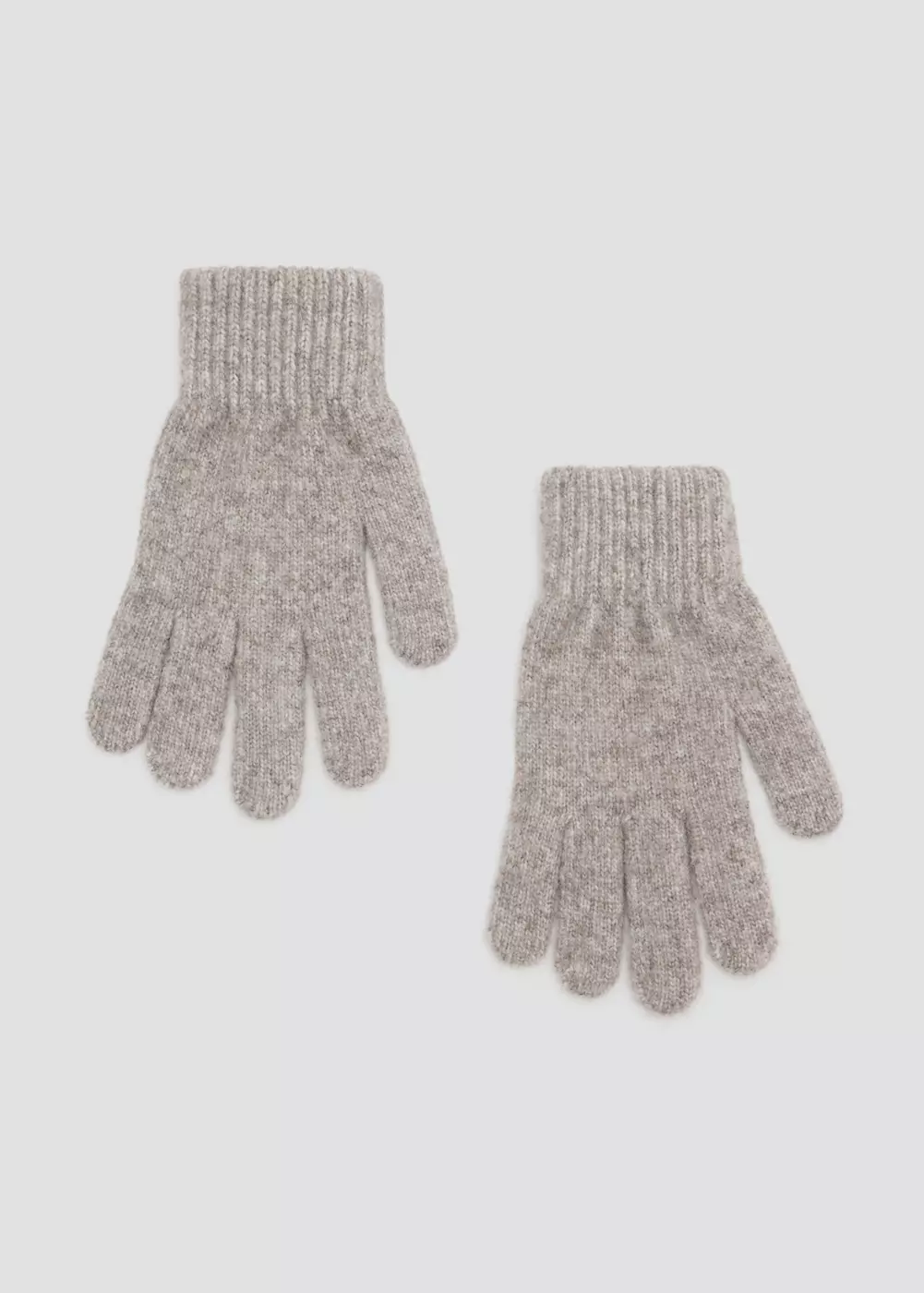 Gants en maille côtelée, MANGO TEEN