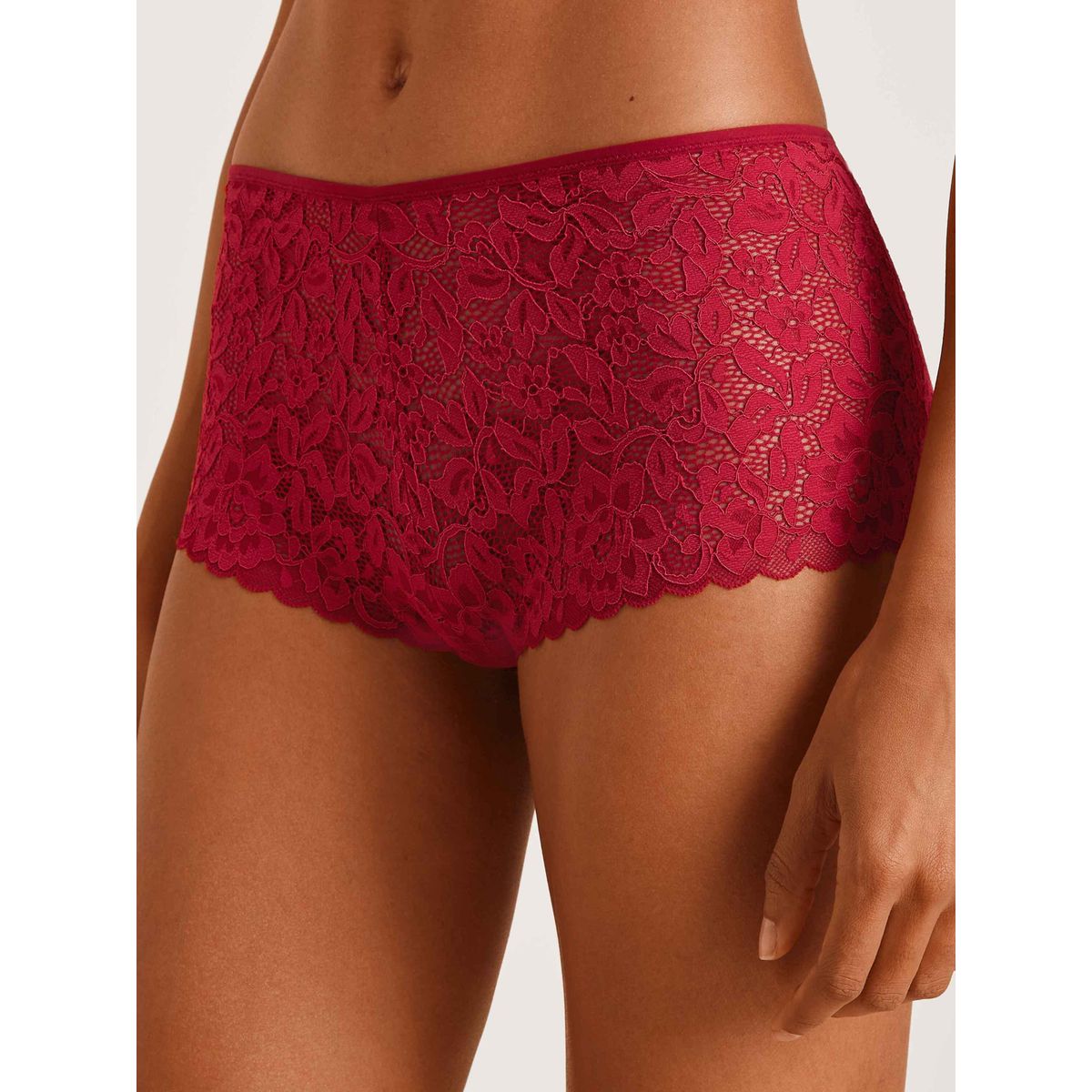 Romy Rouge - Culotte menstruelle taille haute en coton