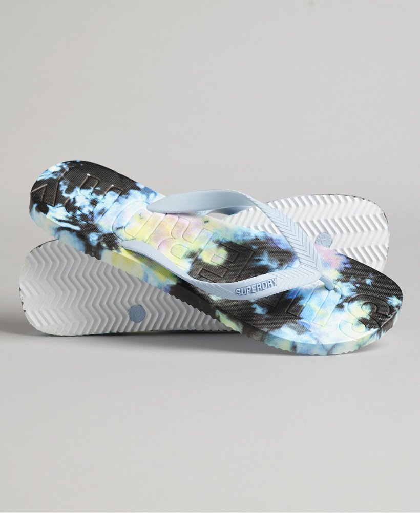 Tongs Code à effet Tie & Dye, SUPERDRY