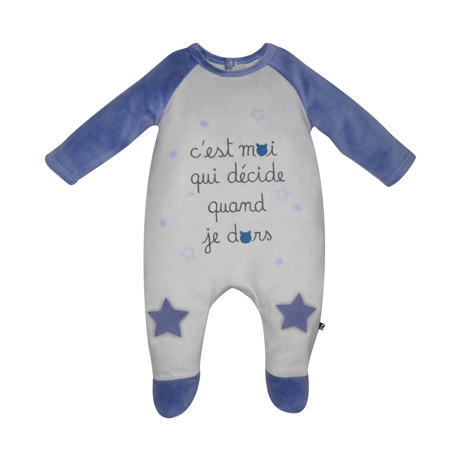 Pyjama velours rase fabian, SUCRE D'ORGE