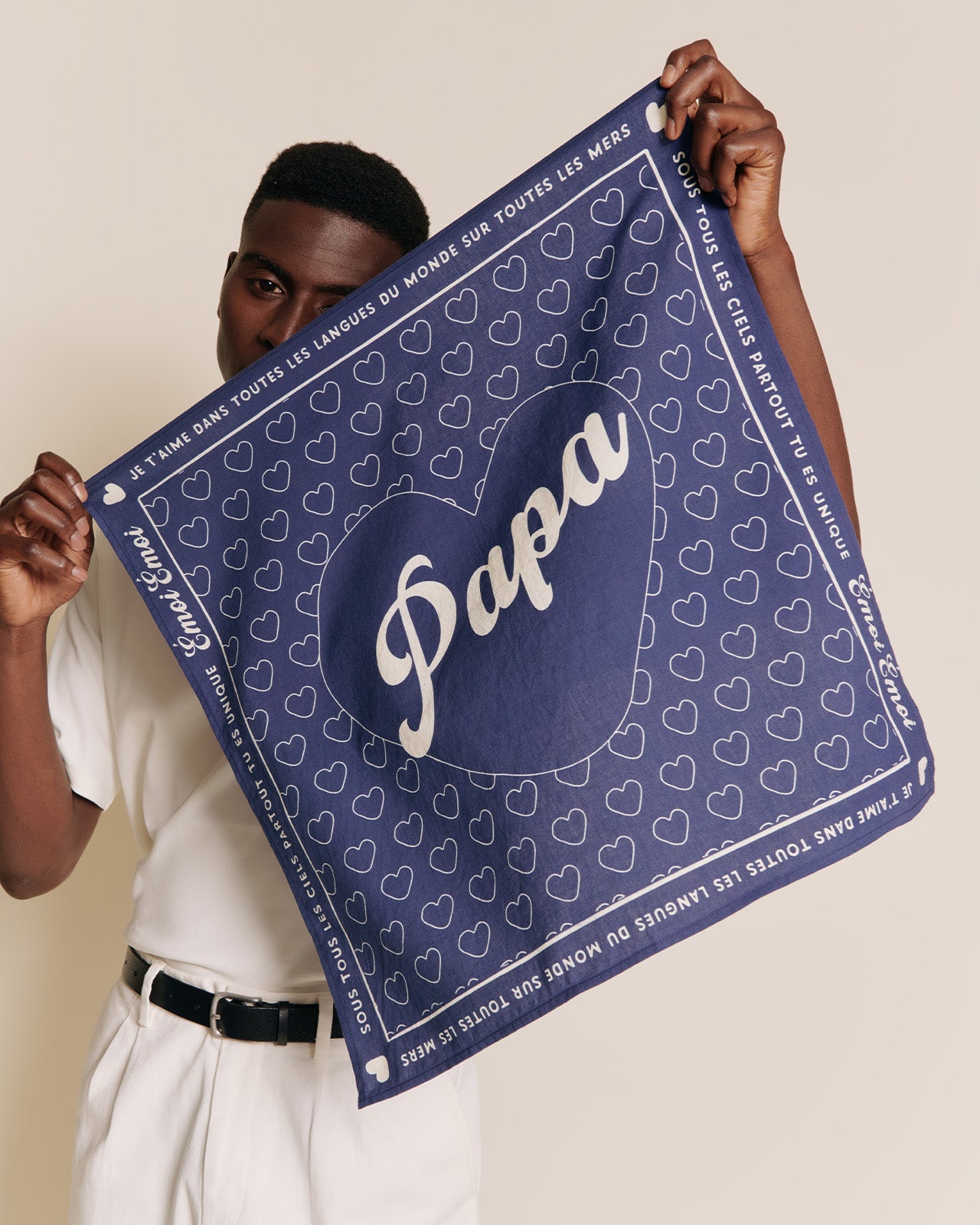 Bandana je t'aime papa, ESSENTIELS, EMOI EMOI