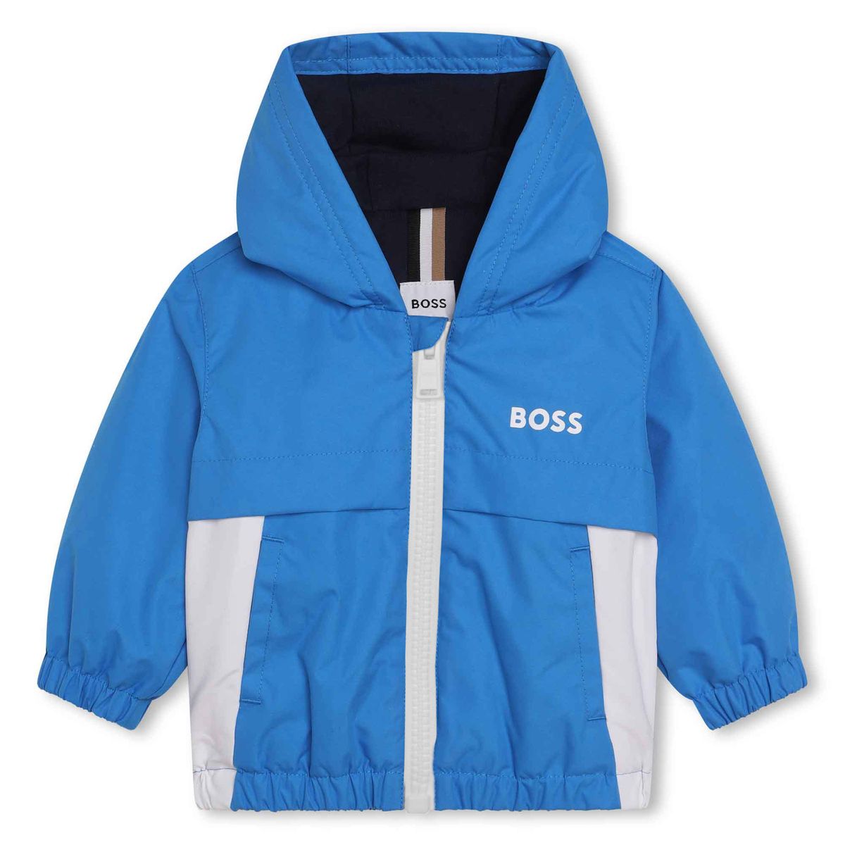 Coupe-vent imprimé fantaisie bleumethylene Boss Kidswear