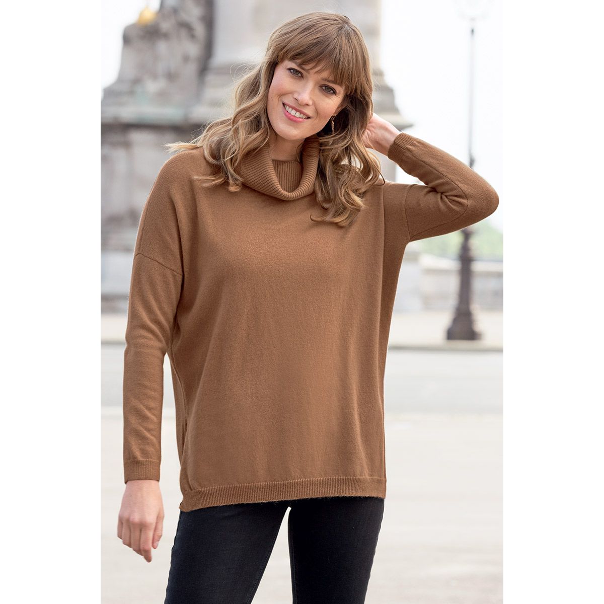 Pull Cotelé Beige Femme | La Redoute