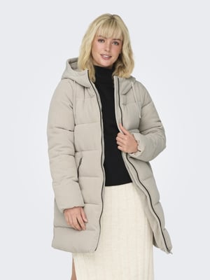 Doudoune Longue ONLY ONLMONTANA - Parka Matelassée Pour Femme, Coupe-vent, Avec Capuche - Chaud Et élégant Pour L'hiver
