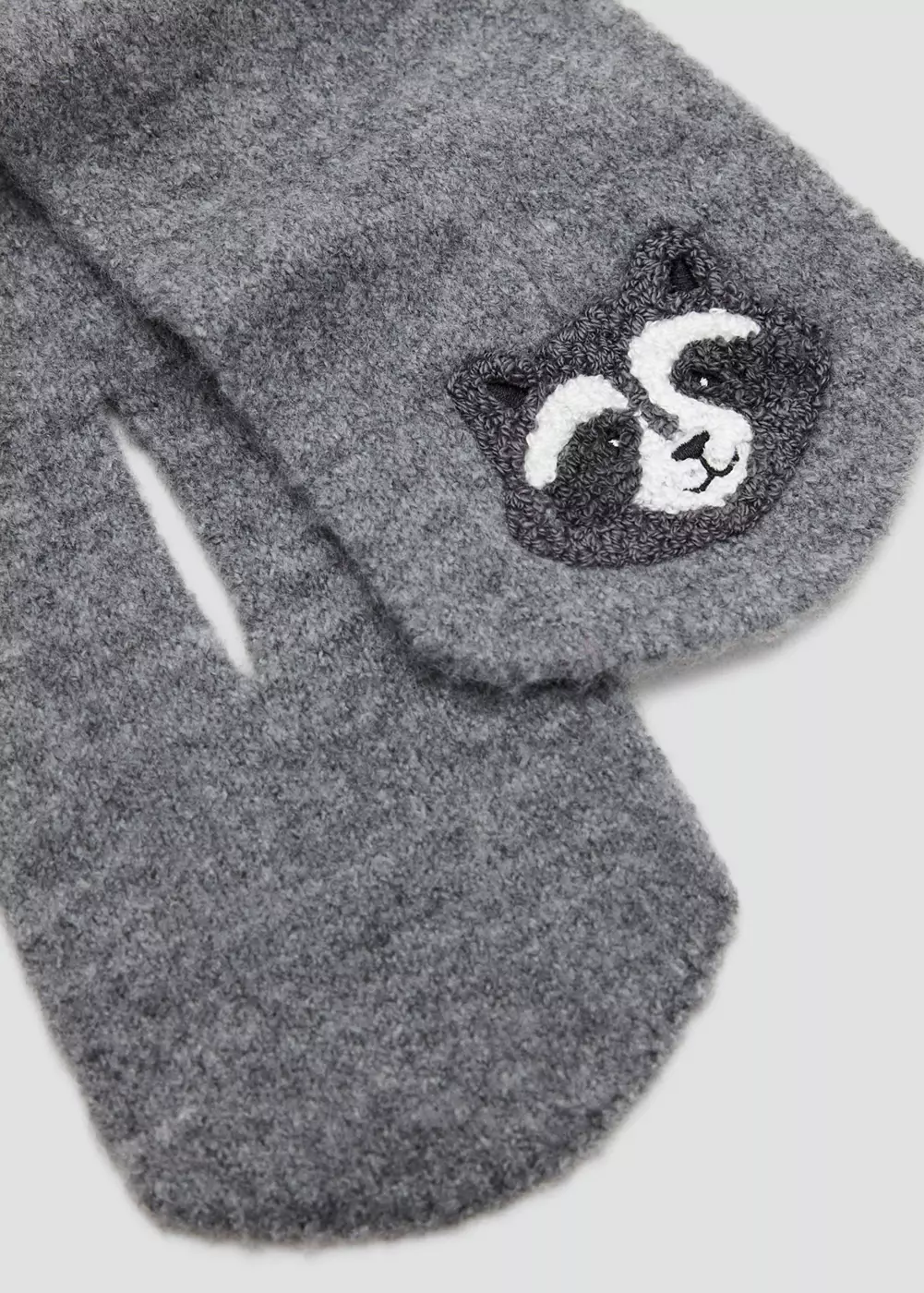 Écharpe croisée à motif raton laveur, MANGO BABY