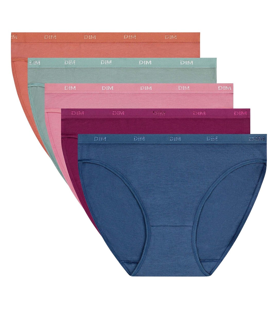 Lot de 5 Slips les pockets ecodim, DIM