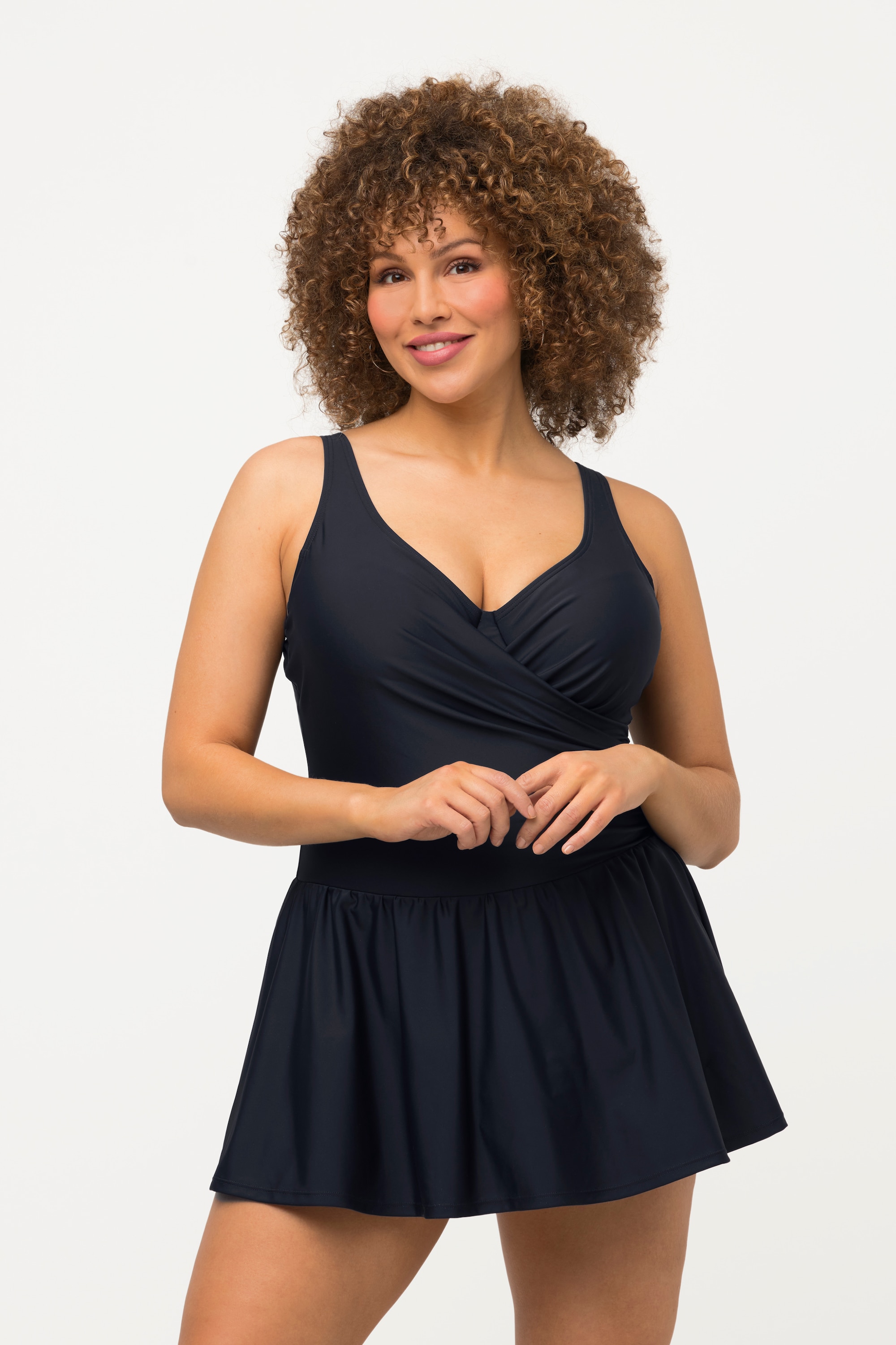 Robe de bain avec fronces, ULLA POPKEN