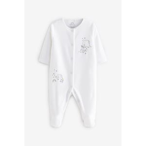 Pyjamas NEXT Lot De 3 - Coton Pur, Confortables, Manches Longues, Taille Élastique