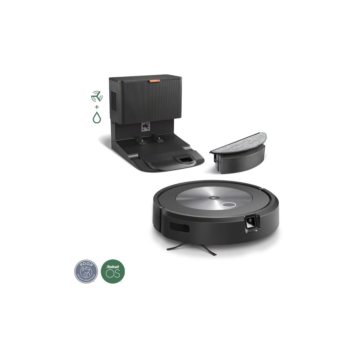 Roomba Combo i8 robot aspirateur Sans sac Noir - iRobot