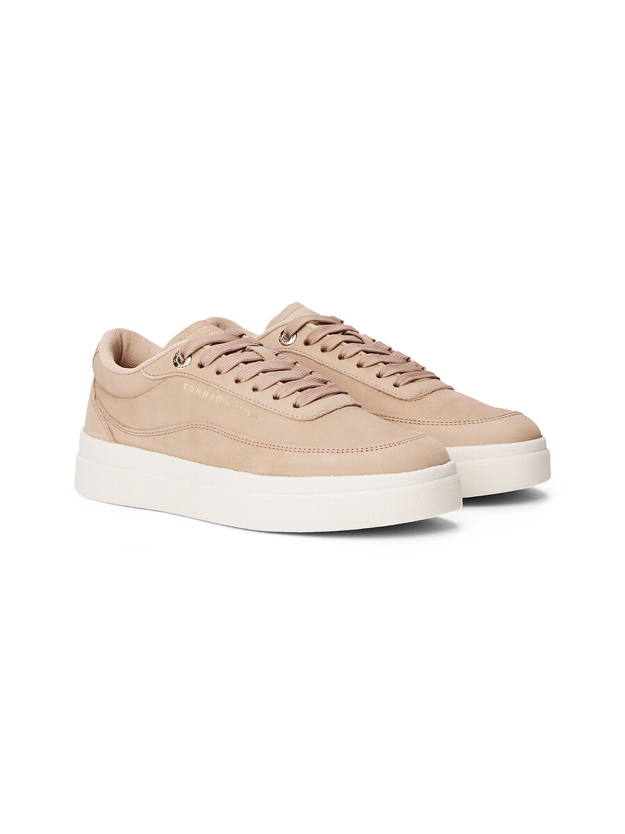 Baskets en cuir nubuck Modern Court, TOMMY HILFIGER