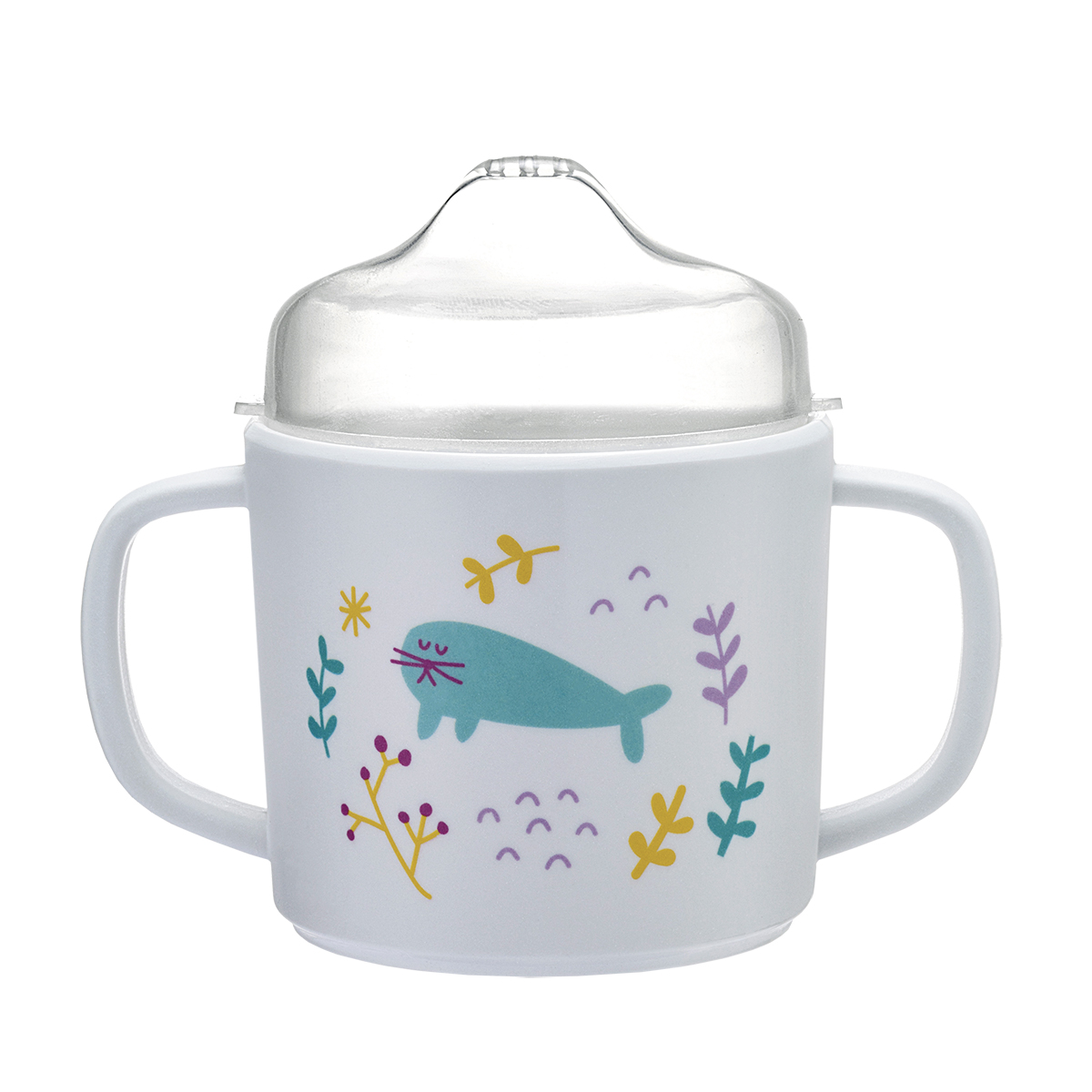 Tasse d'apprentissage antidérapante LA BANQUISE, PETIT JOUR