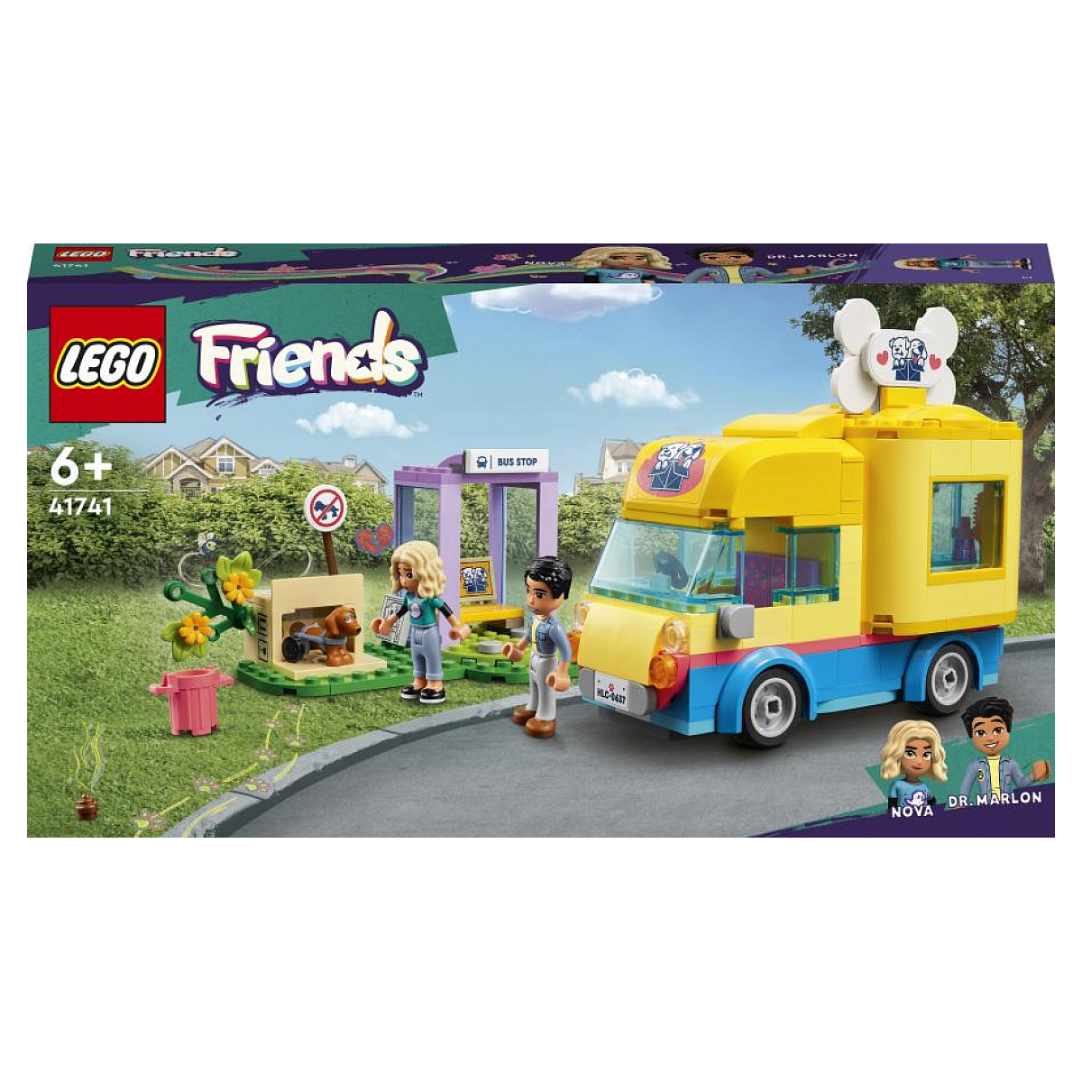 41741 La fourgonnette de sauvetage canin ® Friends, LEGO