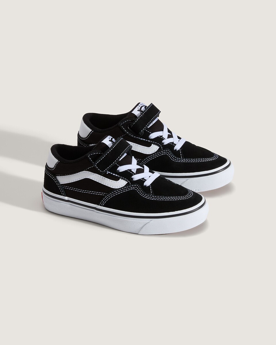 Baskets basses en cuir SKATE KIDS ROWAN, VANS