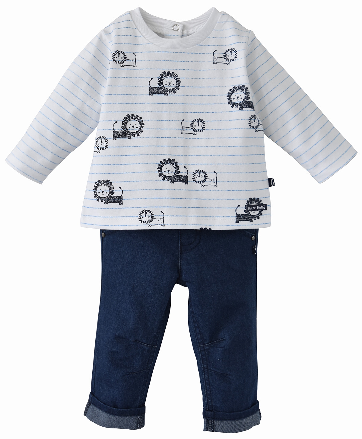 Ensemble tee shirt pantalon antoine, SUCRE D'ORGE