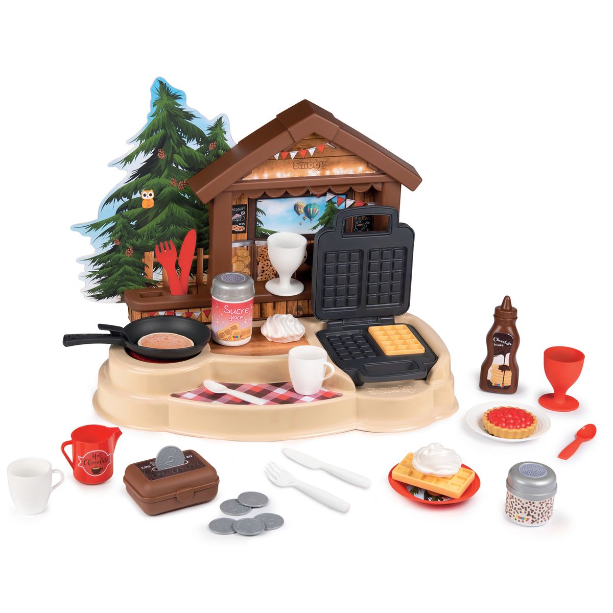 Chalet gourmand multicolore Smoby