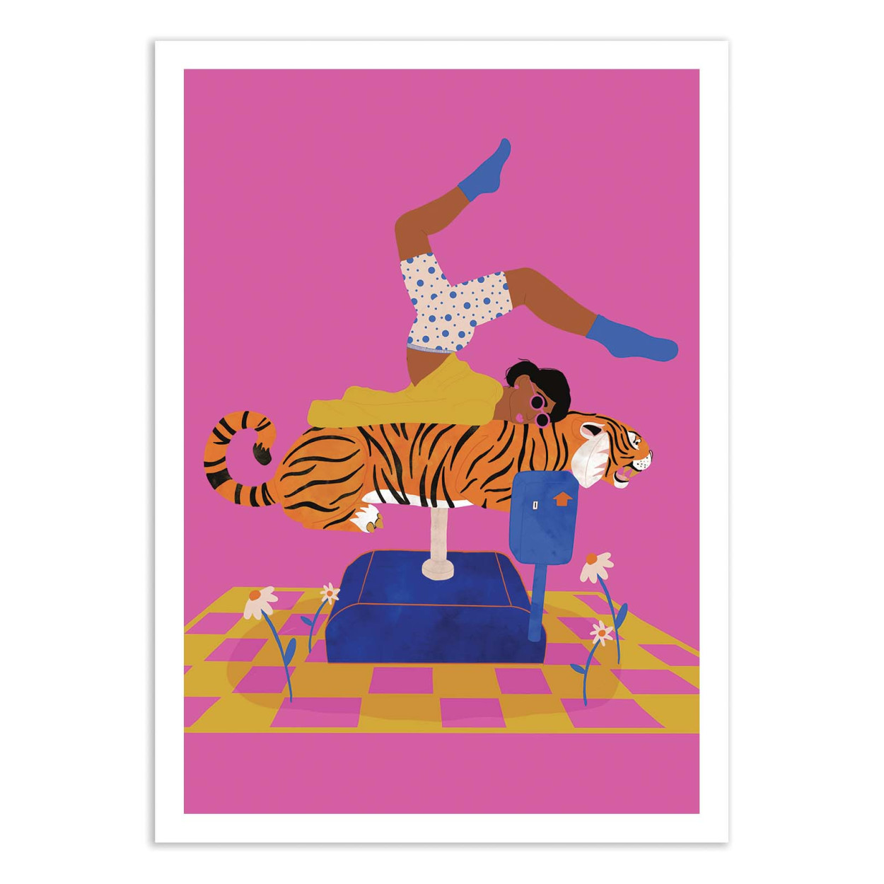 Affiche d'art - Put a tiger in your heart - Jota de jai, WALL EDITIONS