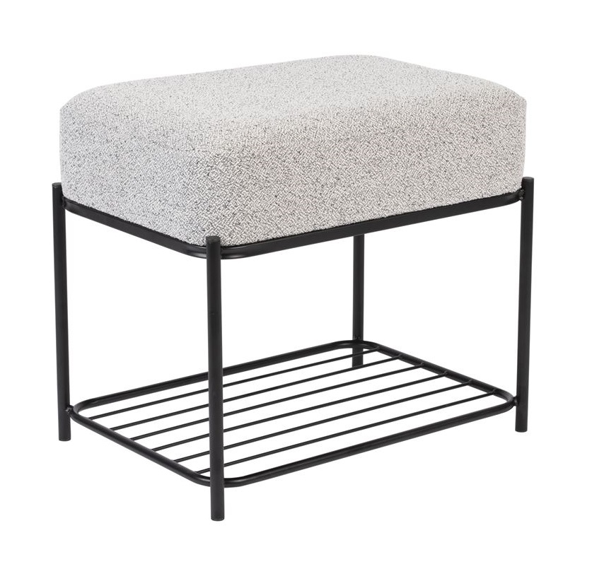 Tabouret design en tissu, MILOU, BOITE A DESIGN