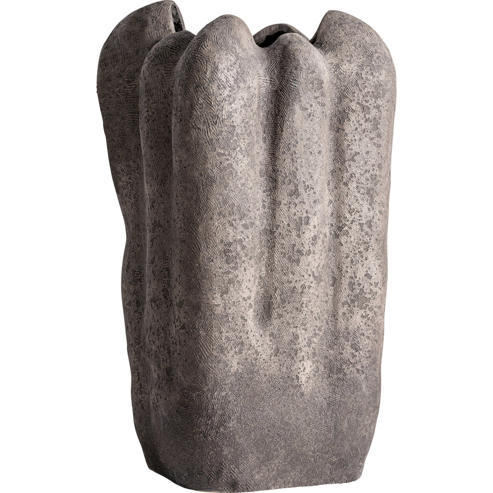 Vase amphore contemporain en ciment, RECOLLECTION