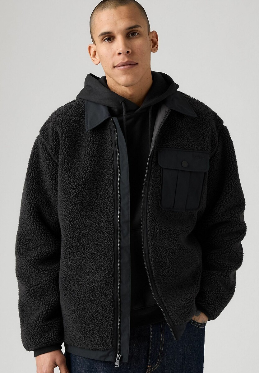 Veste sherpa avec col chemise, LEVI'S