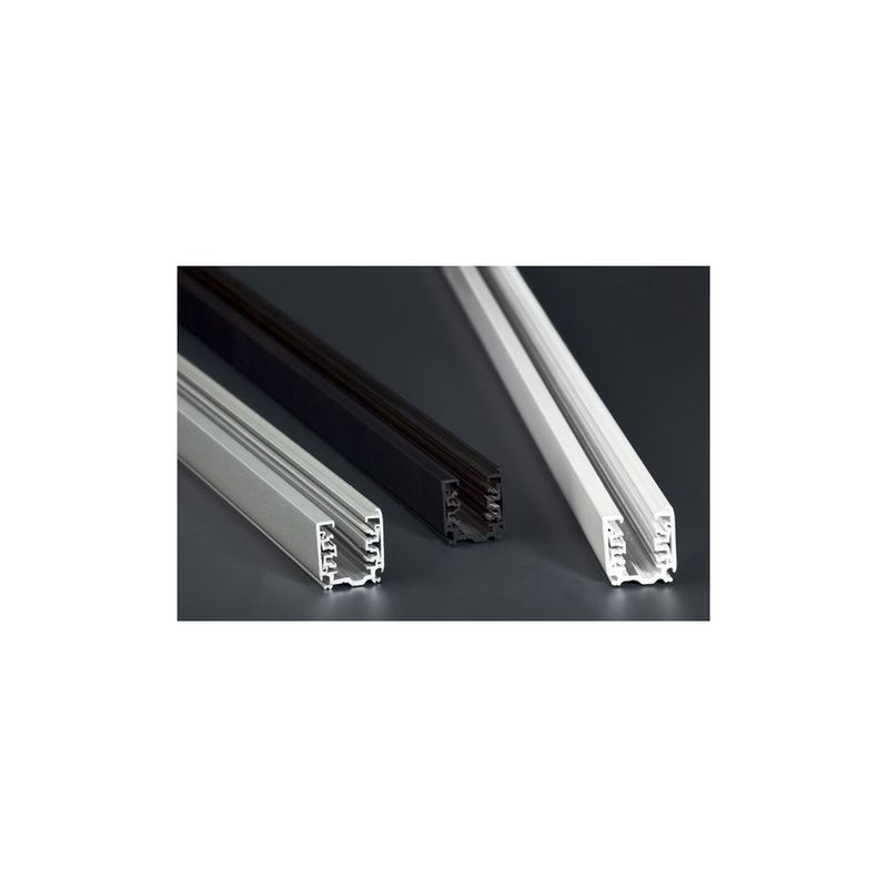 kit rail de spot projecteur blanc surface 1metre