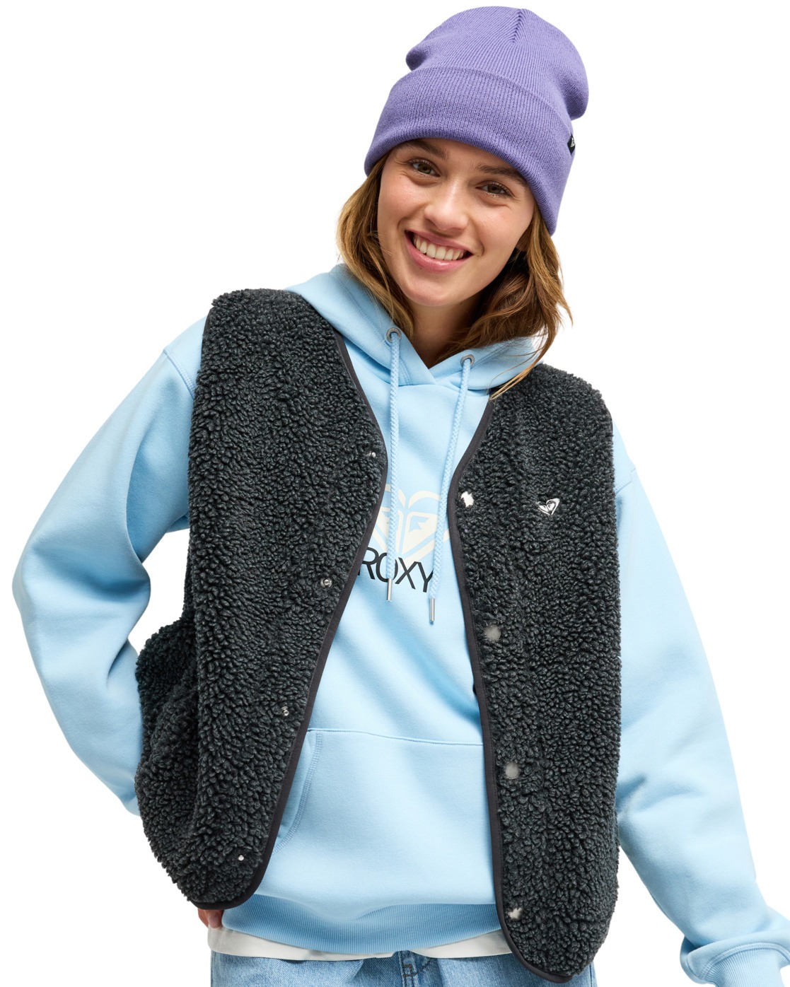 Gilet en polaire sherpa ICONIC TOWN., ROXY