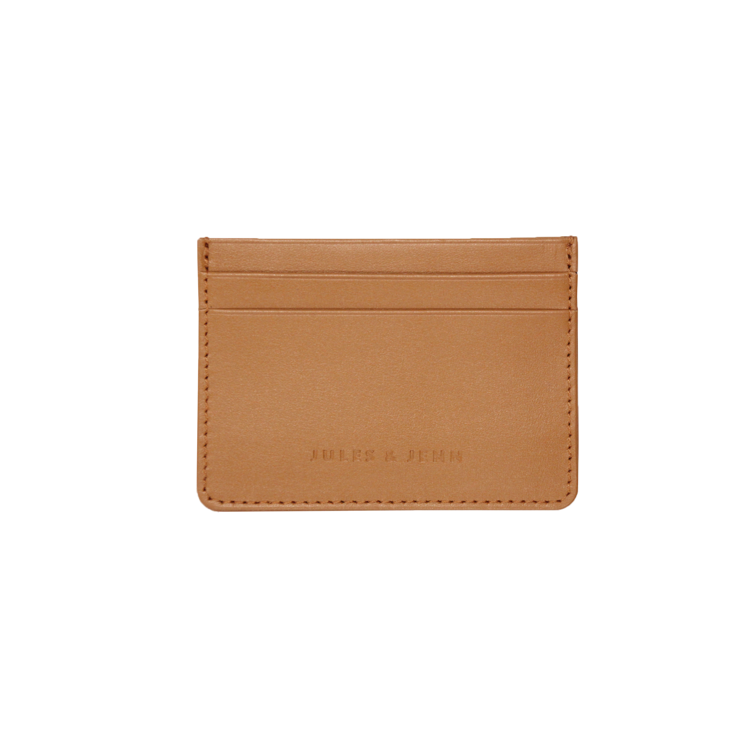 Porte-cartes cuir lisse, JULES & JENN