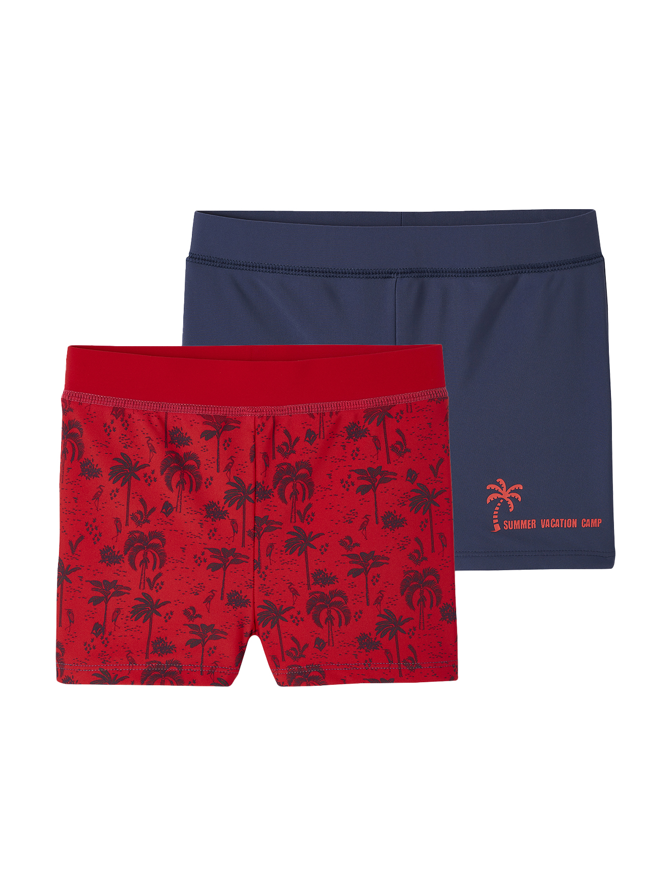 Lot de 2 shorties de bain, VERTBAUDET