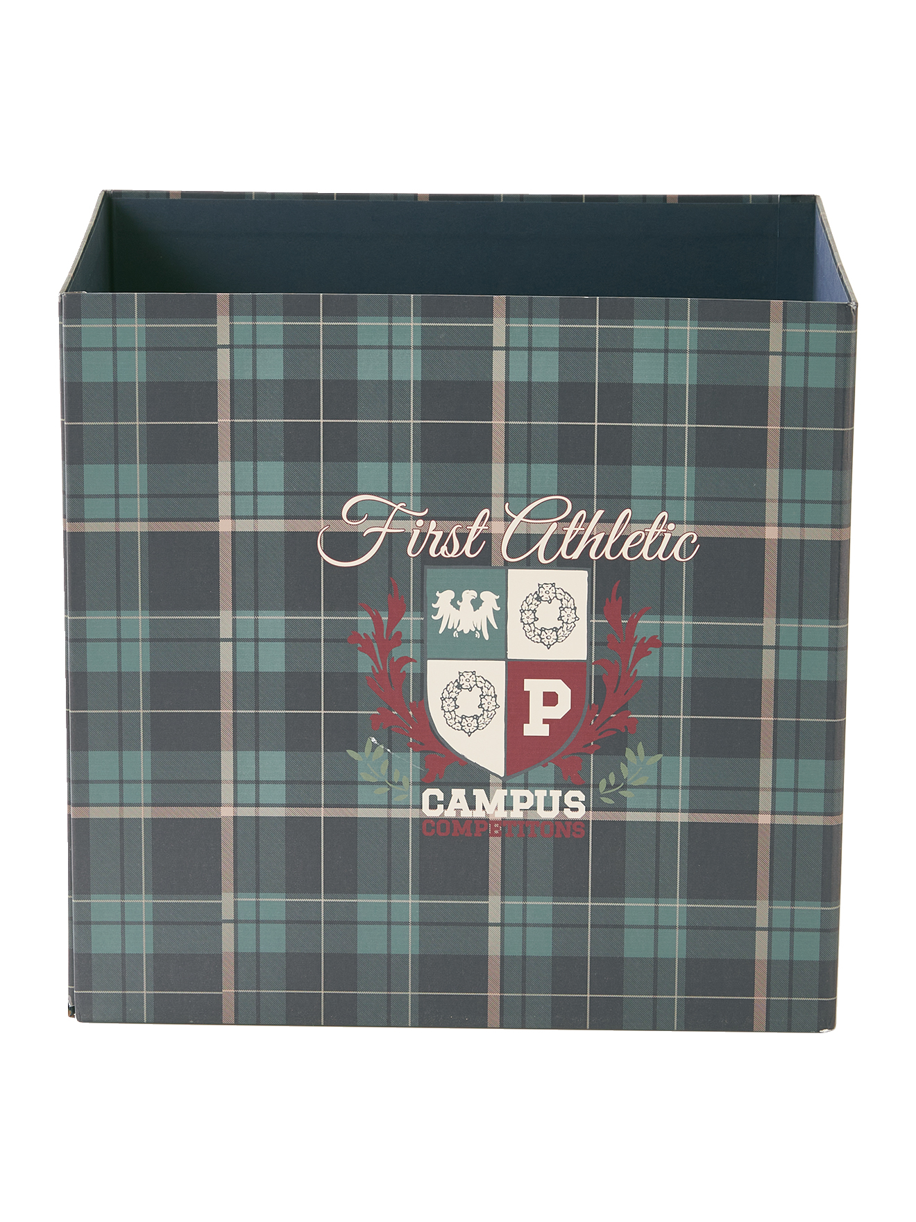 Corbeille en carton pliable Ecusson, VERTBAUDET