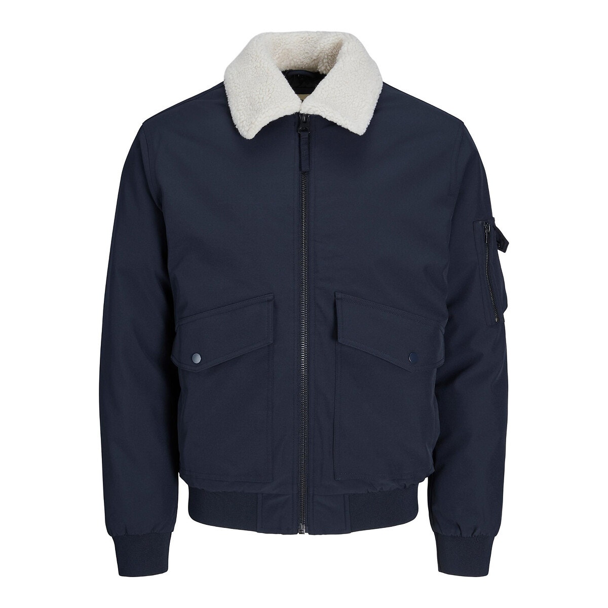 Blouson aviateur best sale bleu marine