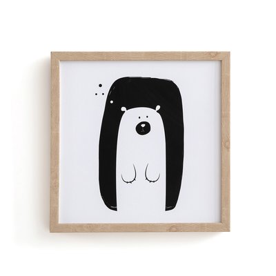 Cléo Child's Framed Bear Print LA REDOUTE INTERIEURS