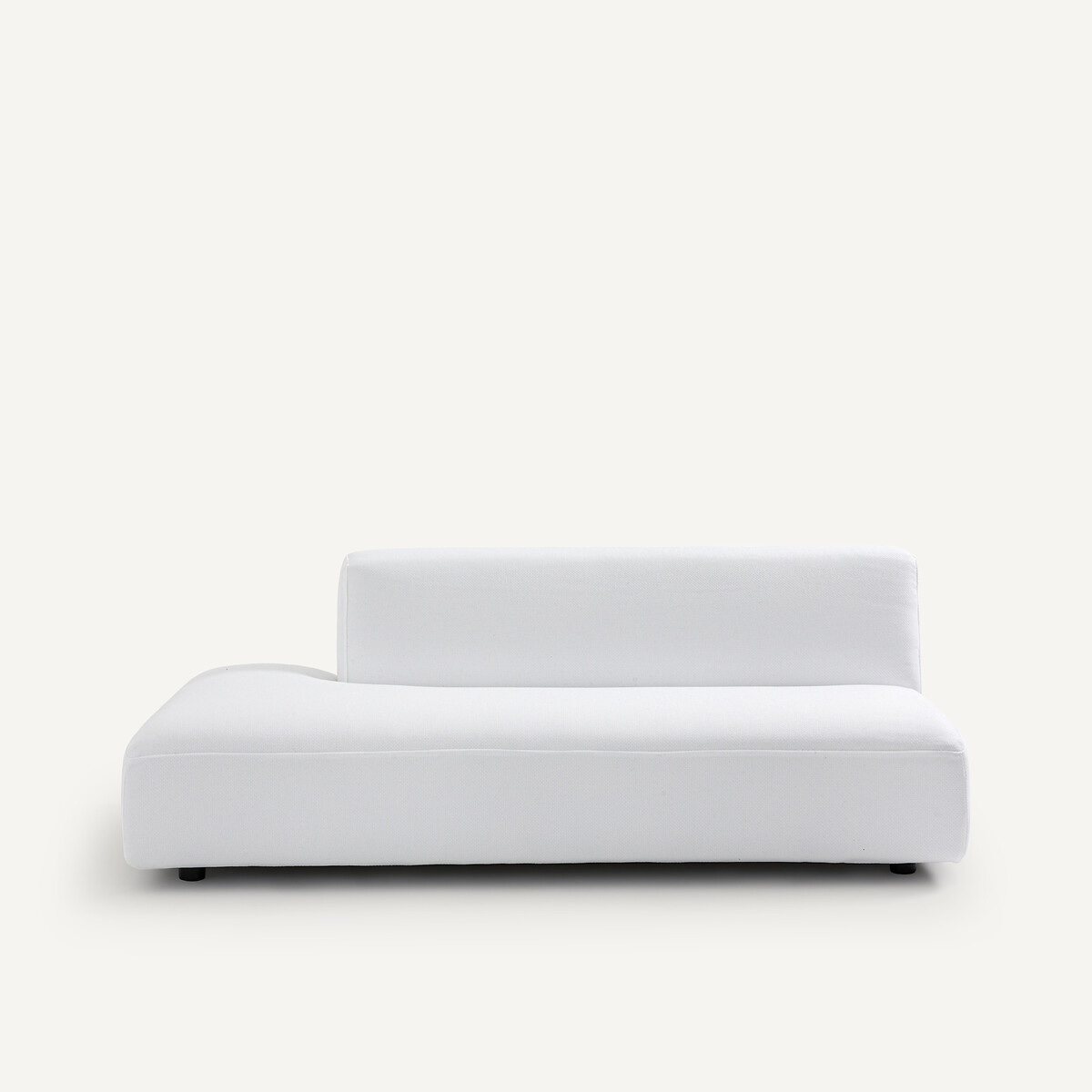 Halve zetel, groot model, gevlochten, Leki