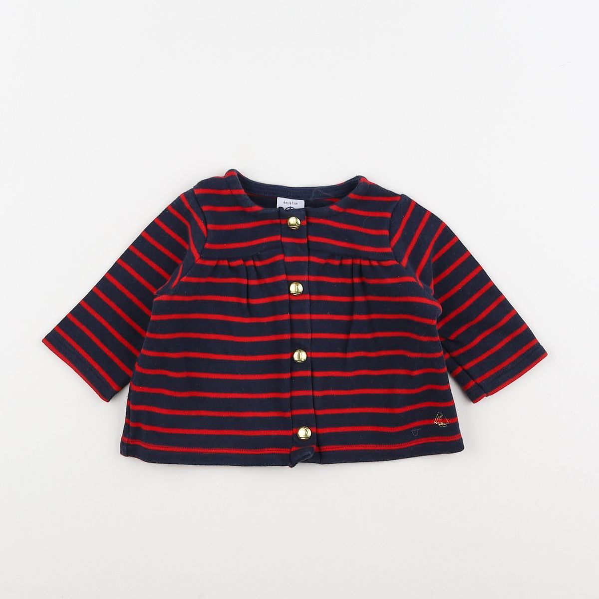 Pull doré petit discount bateau