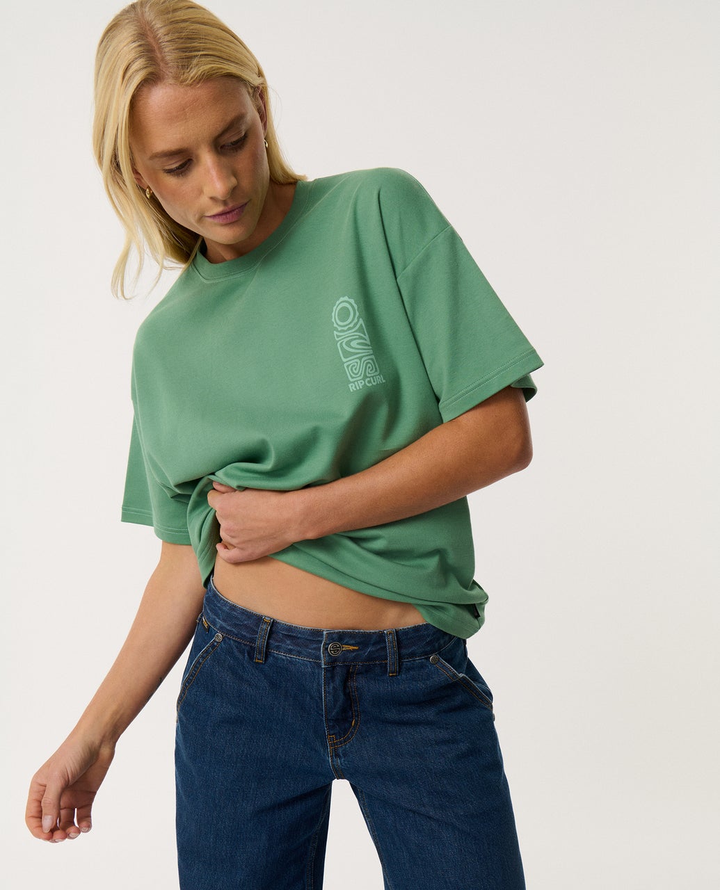 T-shirt oversize SEARCH SERIES VAPORCOOL, RIP CURL