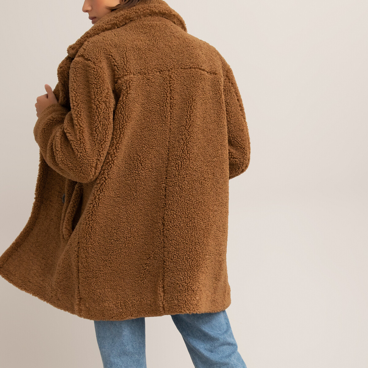 La redoute teddy coat clearance
