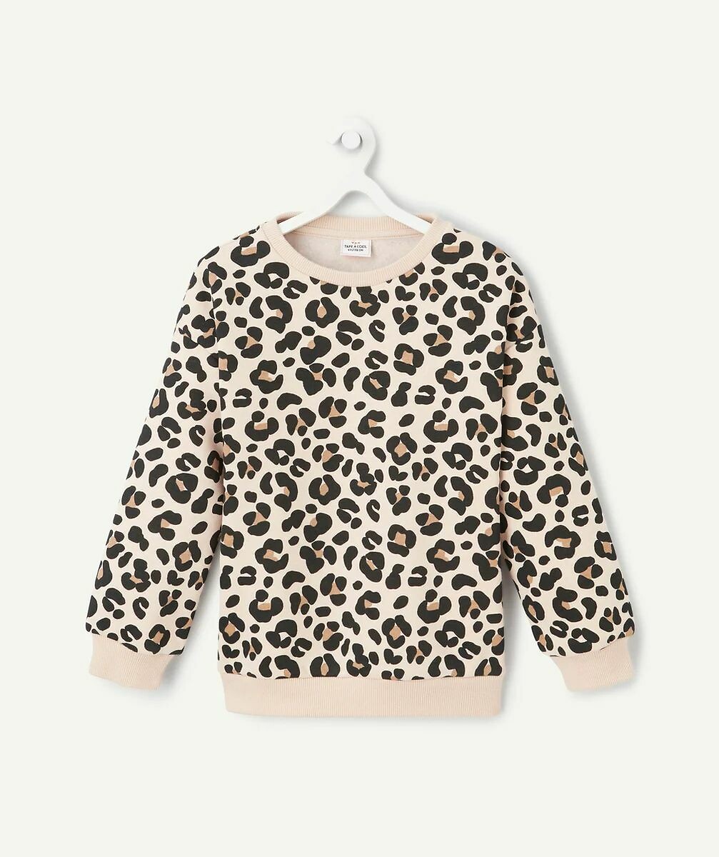 Felpa leopardata fila sale