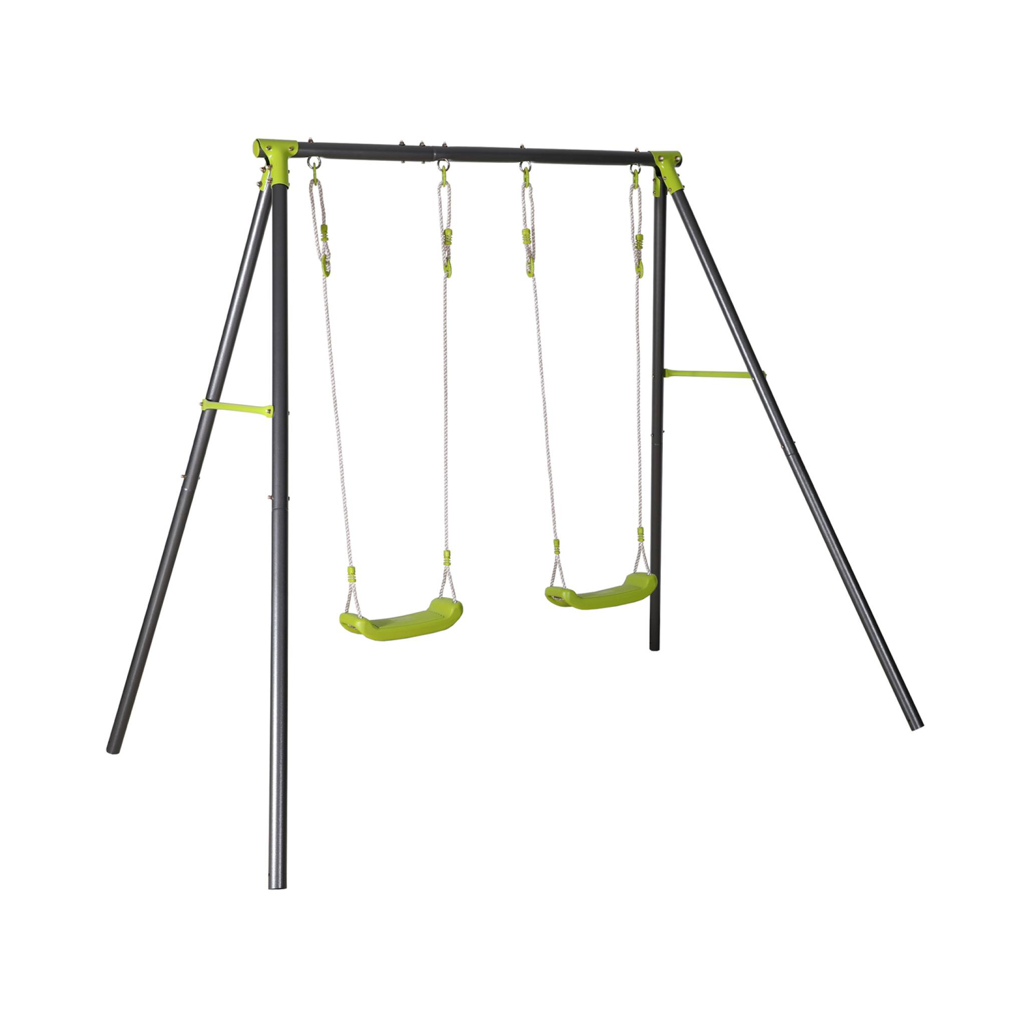 Portique balançoire double métal BISE, SWEEEK