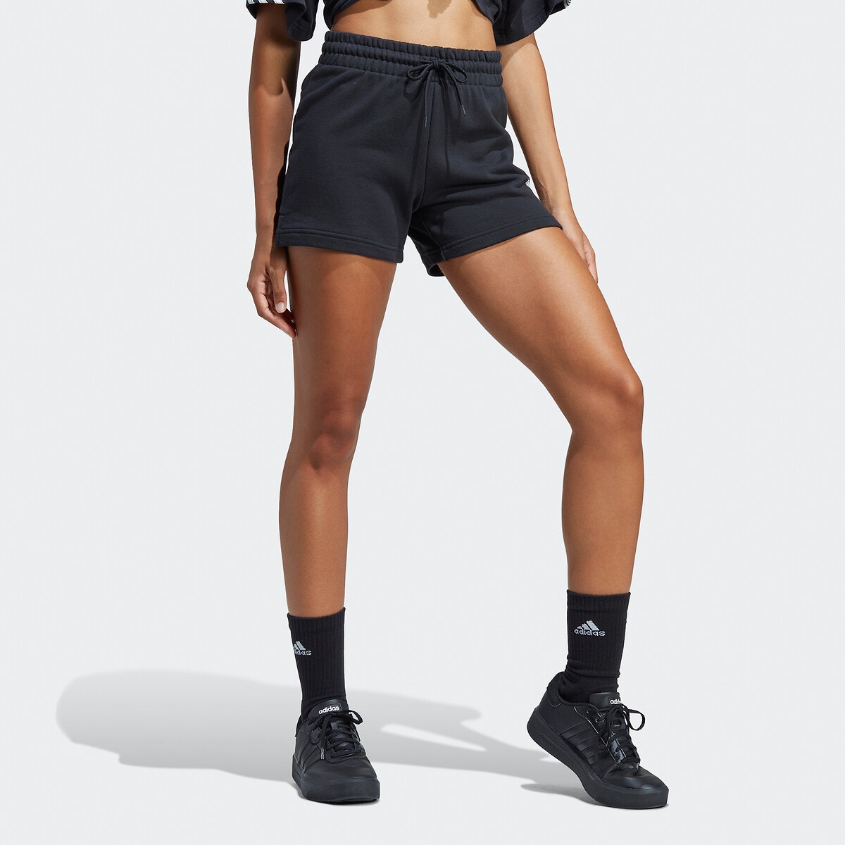 Adidas femme hot sale noir et rose