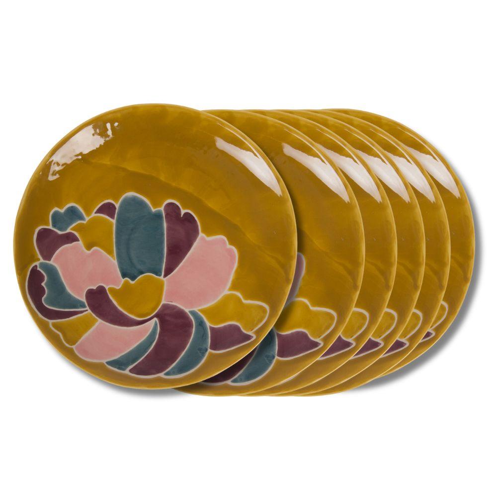 Assiette à dessert Paula 20 cm (lot de 6), AMADEUS