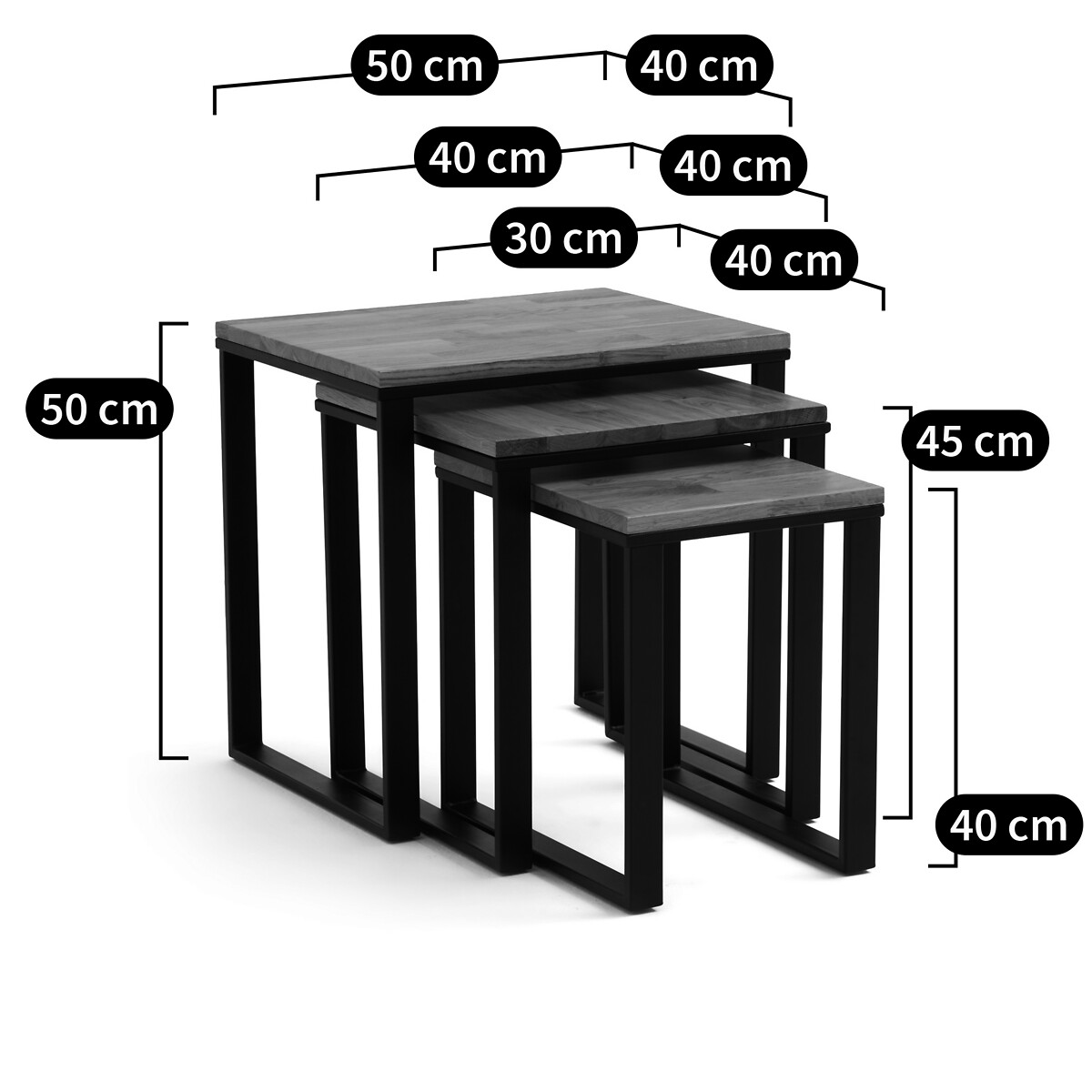 La redoute top nest of tables
