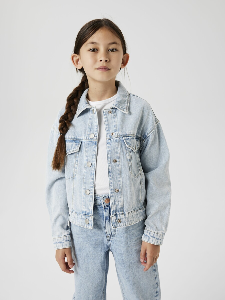 Washed jeansvest