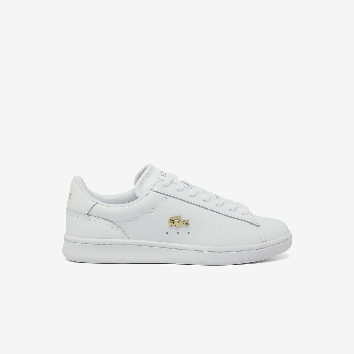 Carnaby set low top trainers in leather white Lacoste La Redoute