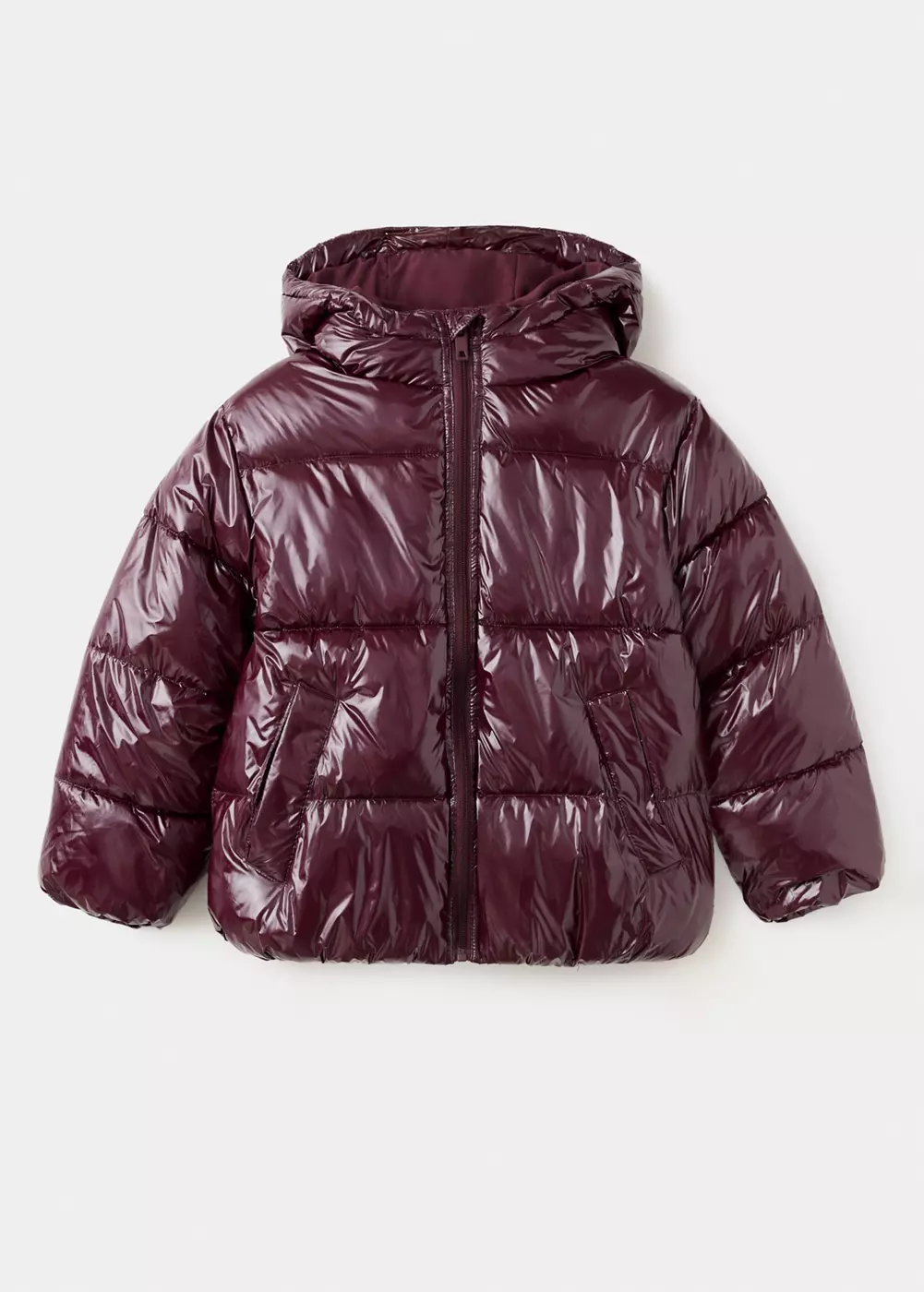 Anorak matelassé brillant, MANGO KIDS