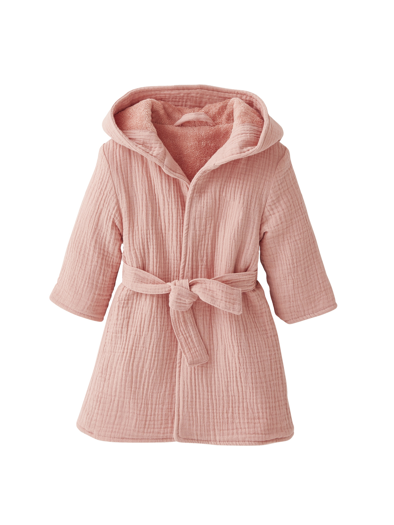 Peignoir animal en gaze de coton bio*, VERTBAUDET