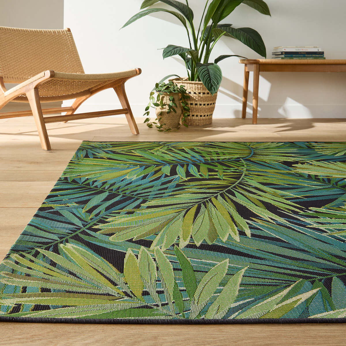 Tapis tissé plat intérieur et extérieur, Mokoa