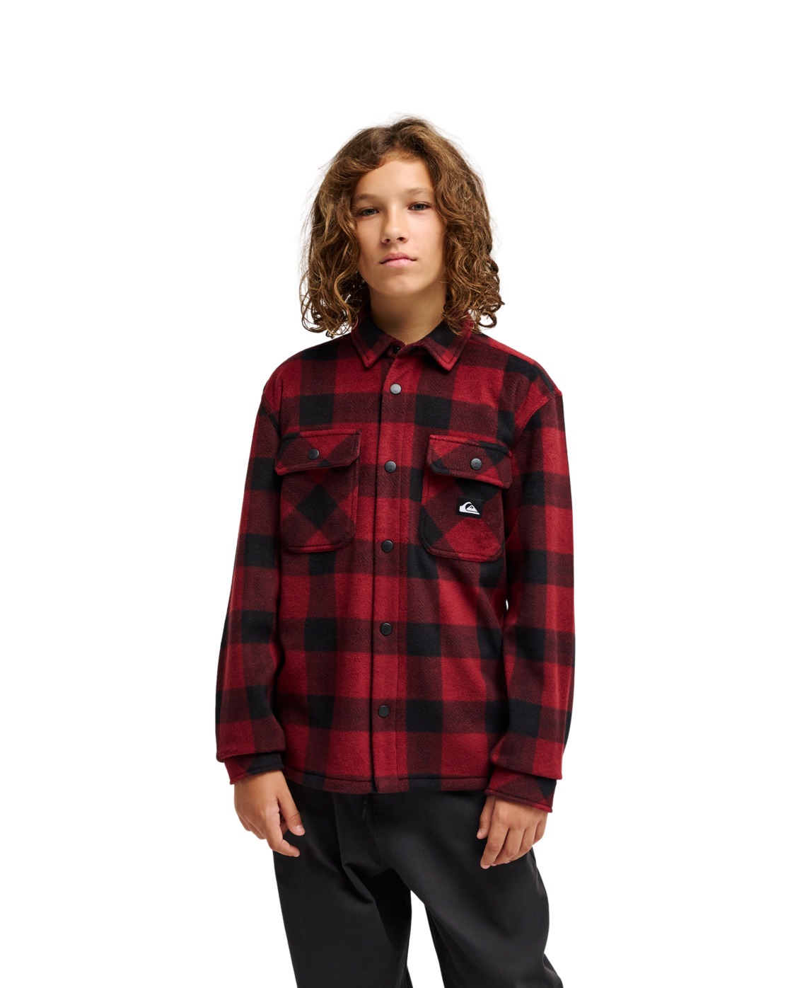 Chemise à carreaux manches longues VENTURE POLAR, QUIKSILVER